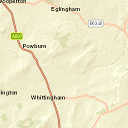 4 Rothill Farm Cottages, Whittingham, Alnwick Street Map