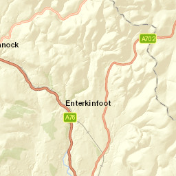 2 Holestane Cottages, Thornhill, Dumfries and Galloway Street Map