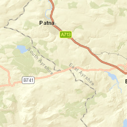 Newton Stewart Road, Maybole, South Ayrshire KA19 Street Map