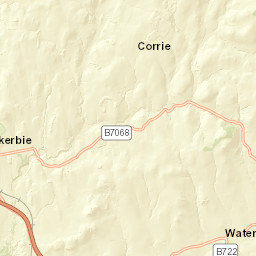 B7068, Lockerbie, Dumfries and Galloway Street Map