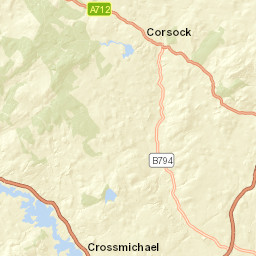 24 Templand, Crossmichael, Castle Douglas Street Map