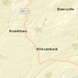 B6318, Brampton, Cumbria CA8, UK Street Map