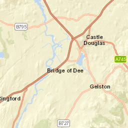 36 King Street, Castle Douglas, Dumfries and Galloway Street Map