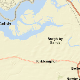 1 The Old Hall Cottages, Rockcliffe, Carlisle Street Map