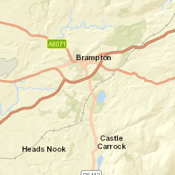 3 Front Street, Brampton, Cumbria CA8 1NG Street Map