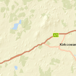 3 Three Lochs Holiday Par Kirkcowan, Newton Stewart, Dumfries Street Map