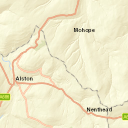 Alston Station, Alston, Cumbria CA9, UK Street Map