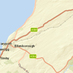 A596, Maryport, Cumbria CA15 6TG, UK Street Map