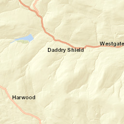1A Harthope Road, Saint John's Chapel, Bishop Auckland, Count Street Map