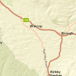 Brackenber, at Brackenber Gate (Unmarked) Street Map