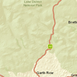 A6, Kendal, Cumbria LA8, UK Street Map
