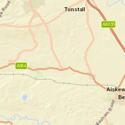 1 Park Chase, Bedale, North Yorkshire DL8 Street Map