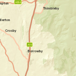 Sneck Yate Bank, North York Moors National Street Map