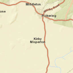 North York Moors National Park, Maltongate, Thornton Dale, Pi Street Map