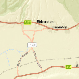 105 Saint Hilda's Street, Malton, North Yorkshire Street Map