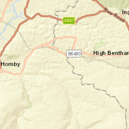 High Road, Lancaster, Lancashire LA2 8PT Street Map