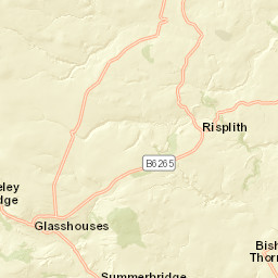 Fountains Ln, Ripon, North Yorkshire HG4 Street Map