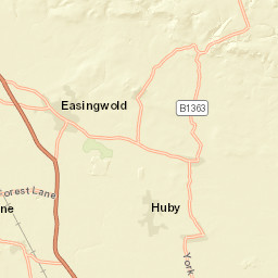 Carr Lane, York, North Yorkshire YO61, UK Street Map