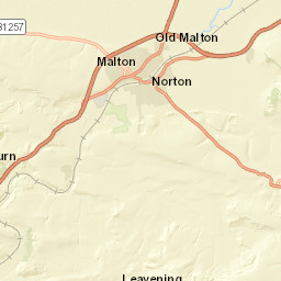 88 Old Maltongate, Malton, North Yorkshire Street Map