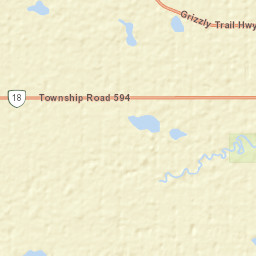 Grizzly Trail, Bloomsbury, AB T0G 0G0 Street Map