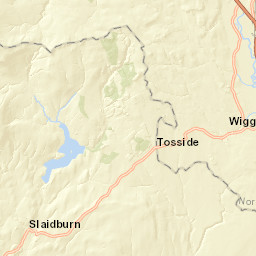 24 Chapel Street, Clitheroe, Lancashire BB7 Street Map