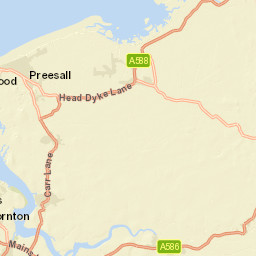 Lancaster Rd, Preston, Lancashire PR3, UK Street Map