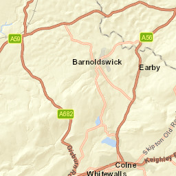 Double Arched Bridge, Skipton, North Yorkshire BD23 Street Map