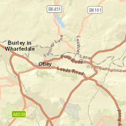 Boroughgate, Otley, West Yorkshire LS21 3AL Street Map