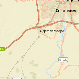 Jackson's Walk, York YO23, UK Street Map