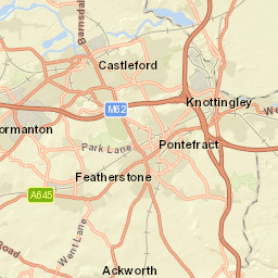 Doncaster Rd, Wakefield, West Yorkshire WF4 Street Map