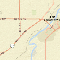 20659 Meridian Street Northwest, Edmonton Street Map