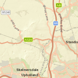 Pottery Rd, Wigan WN3, UK Street Map