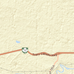 Yellowhead Highway, Yellowhead County Street Map