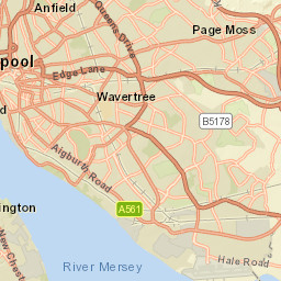 The Walk, Liverpool, Merseyside L24 1XD Street Map