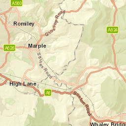 Marple, Stockport, Greater Manchester SK6 6BN, UK Street Map