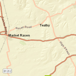 Market Rasen, Lincolnshire LN8 3DZ, UK Street Map