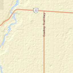 Cowboy Trail, Rocky Rapids, AB T0E 1Z0 Street Map