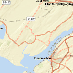 High St, Bodorgan, Isle Of Anglesey LL62, UK Street Map