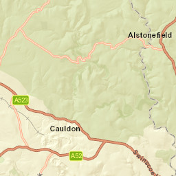 Digmire Lane, Ashbourne, Derbyshire DE6 Street Map