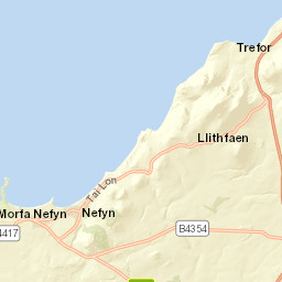 Beach Road, Caernarfon, Gwynedd LL54, UK Street Map