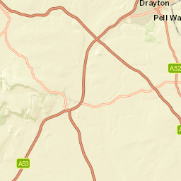 23 The Avenue, Peplow, Market Drayton Street Map