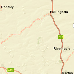 1 Middle Street, Rippingale, Bourne, Lincolnshire PE10 Street Map