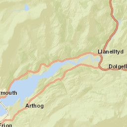 Dolgellau, Gwynedd LL40 1TN, UK Street Map