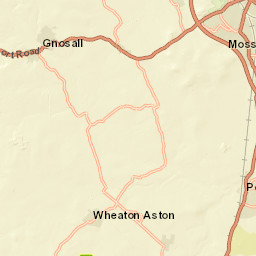 Long St, Wheaton Aston, Staffordshire ST19, UK Street Map