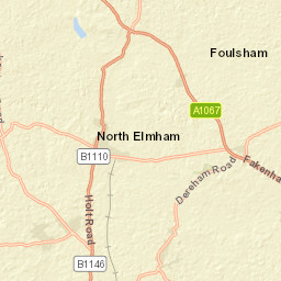 57 Elmham Rd, Beetley, Norfolk NR20, UK Street Map