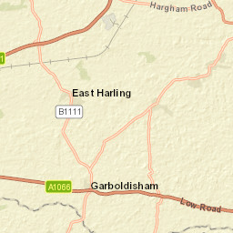 4 Watton Road, Larling, Norwich, Norfolk  Street Map