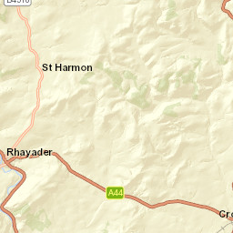 Bridge Street, Rhayader, Powys LD6 5AL Street Map