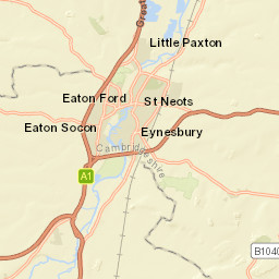 2 Saint Neots Road, Saint Neots, Cambridgeshire Street Map