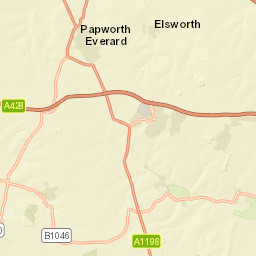 Cambridge, Cambridgeshire CB23, UK Street Map