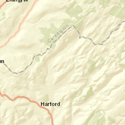 B4343, Lampeter, Ceredigion SA48, UK Street Map